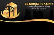HENRIQUE CESÁRIO - CORRETOR E AVALIADOR DE IMÓVEIS CRECI/MS 7073 - CNAI 22.324